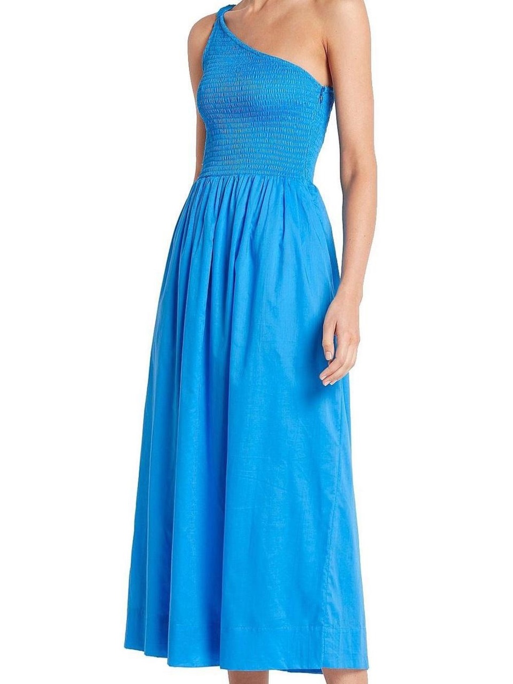 Faithfull the Brand // Khalani Blue Midi Cotton Dress